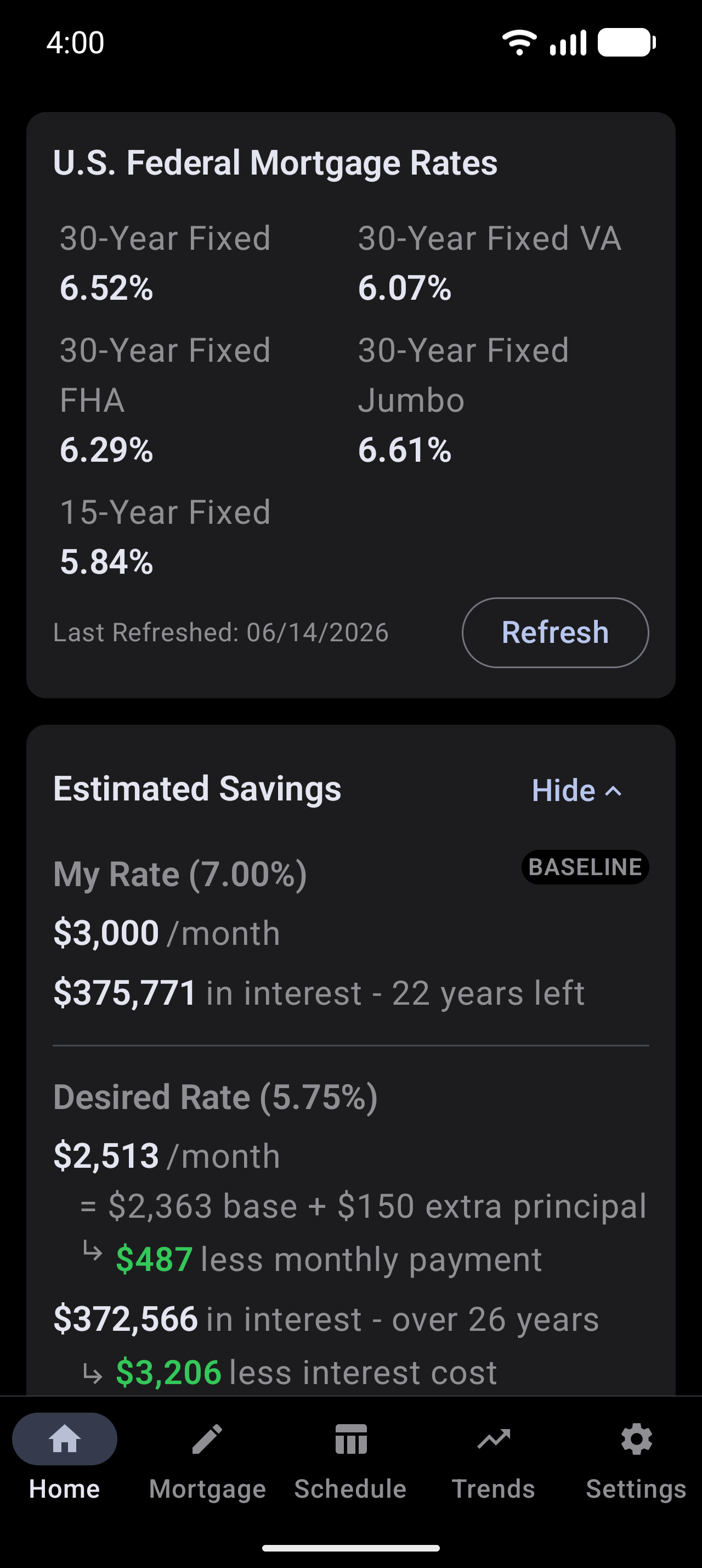 Mortgage Saver on Android